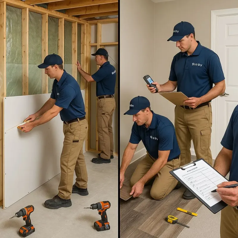 Repairs and Reconstruction process in The Villages, FL