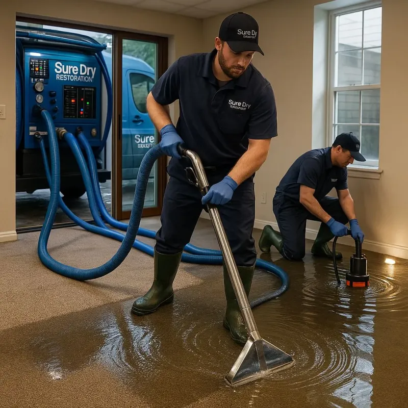 Water Extraction and Removal process in The Villages, FL